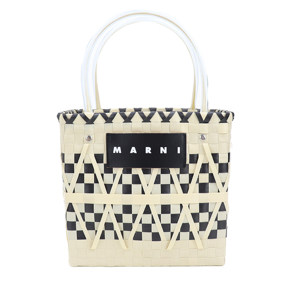 【超特価アウトレットセール！】MARNI(マルニ)MARNI MARKET スクランブルバッグ トートバッグ 人気 カゴバッグ★人気の商品